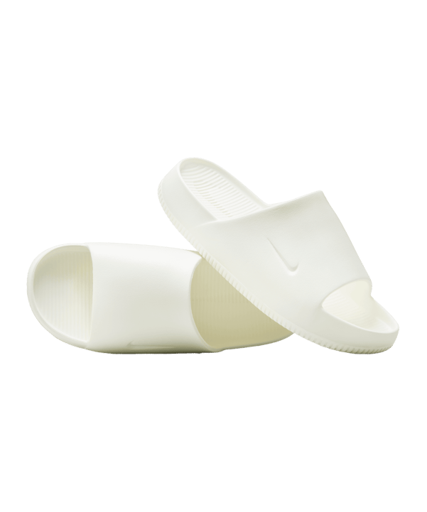 Nike Calm Slide Badelatsche Weiss F100 - weiss