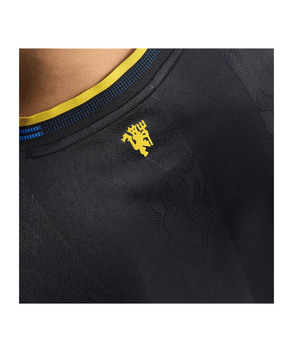 adidas Manchester United Authentic Trikot 3rd 2025/2026 Schwarz - schwarz