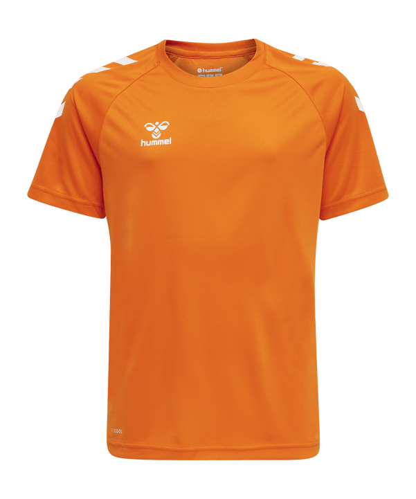 Hummel hmlCORE XK Poly T-Shirt Kids Orange F5190 - orange