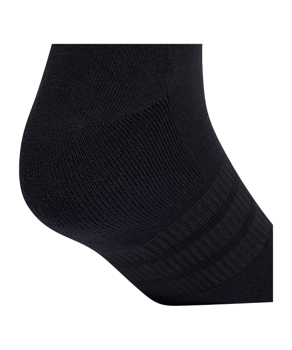 adidas Essentials Low 3er Pack Socken Schwarz
