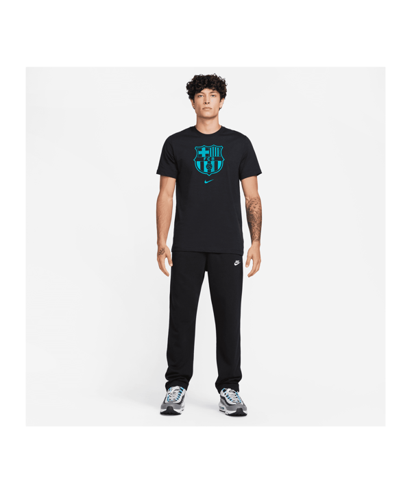 Nike FC Barcelona T-Shirt Schwarz F011 - schwarz