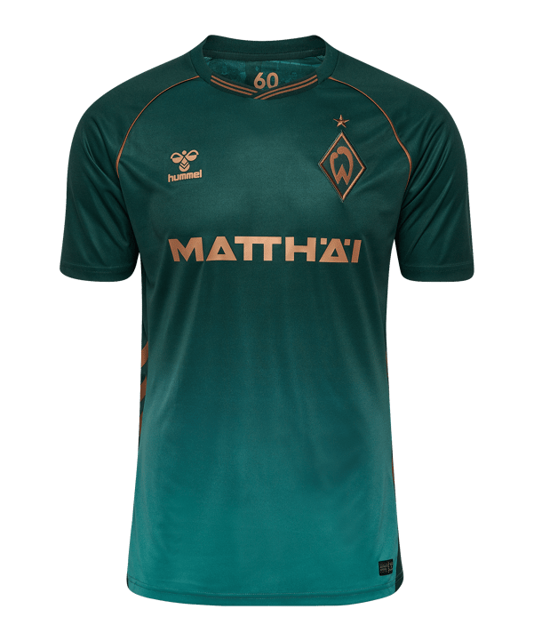 Hummel SV Werder Bremen Trikot 3rd 2025/2026 Grün F6108 - gruen