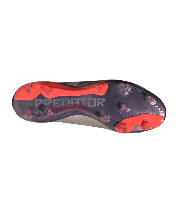 adidas Predator Elite FG Vivid Horizon Grau Pink - grau
