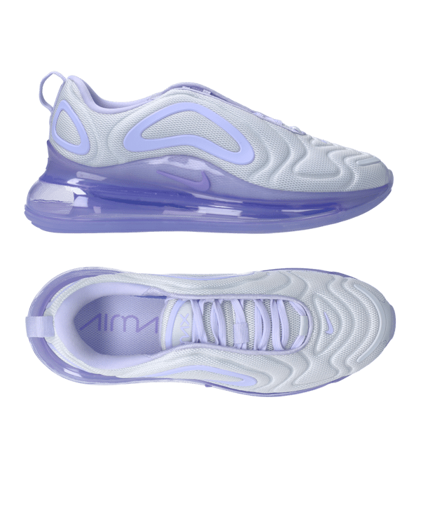 Nike Air Max 720 Sneaker Damen Weiss Lila F009 - weiss