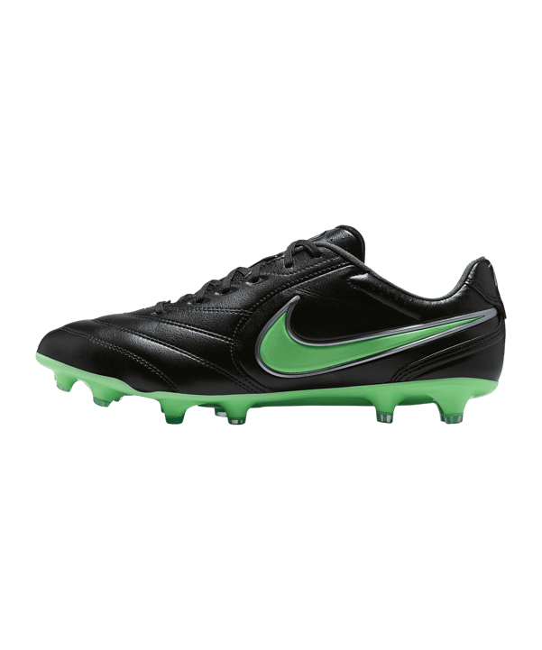 Nike Tiempo Ligera Pro Low FG Shadow Zwart K002 - zwart