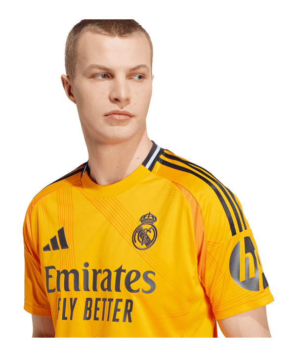 adidas Real Madrid Trikot Away 2024/2025 Orange - orange