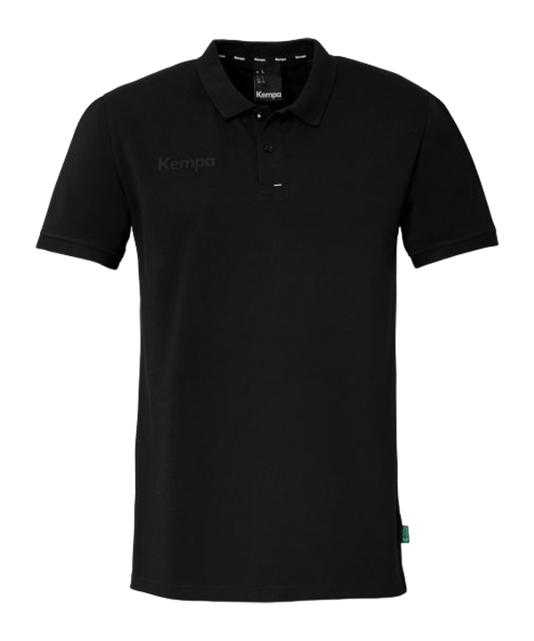 Kempa Polo Zwart K001 - zwart