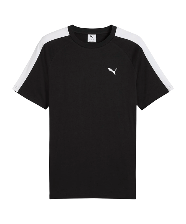 PUMA T7 T-Shirt Schwarz F01 - schwarz