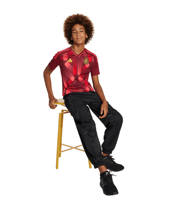 adidas DFB Deutschland Anthem Jacke Blau - rot