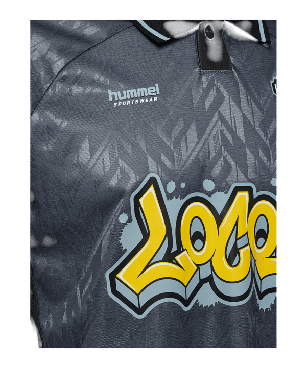Hummel Loose Soccer S/S El Paso Trikot Schwarz F2001 - schwarz