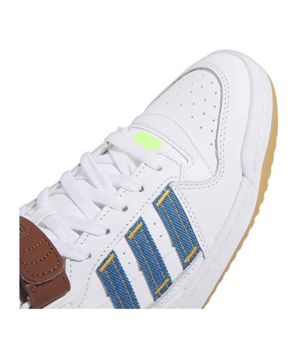 adidas Originals X Ksenia Schnaider Forum Mid Sneaker Damen Weiß - weiss
