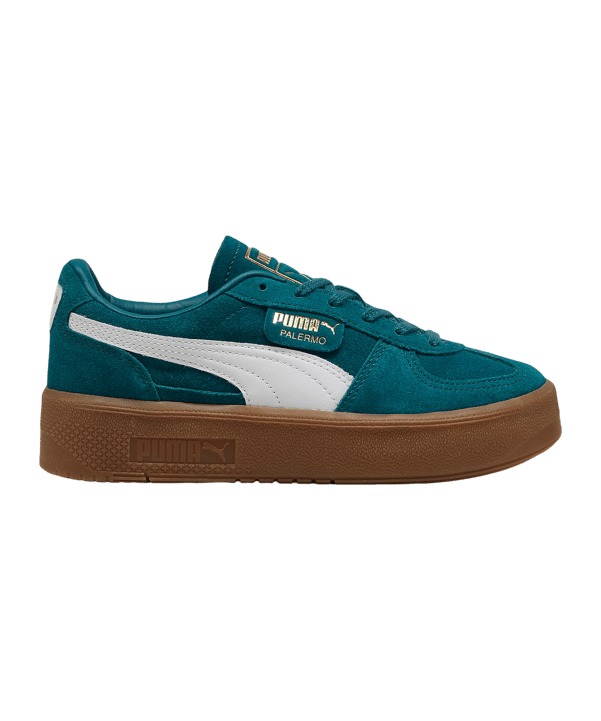 PUMA Palermo Elevata Sneaker Damen Grün F02 - gruen