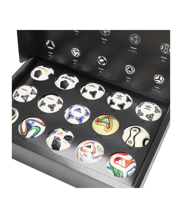 adidas FIFA World Cup Historical Set Miniball Weiß - weiss