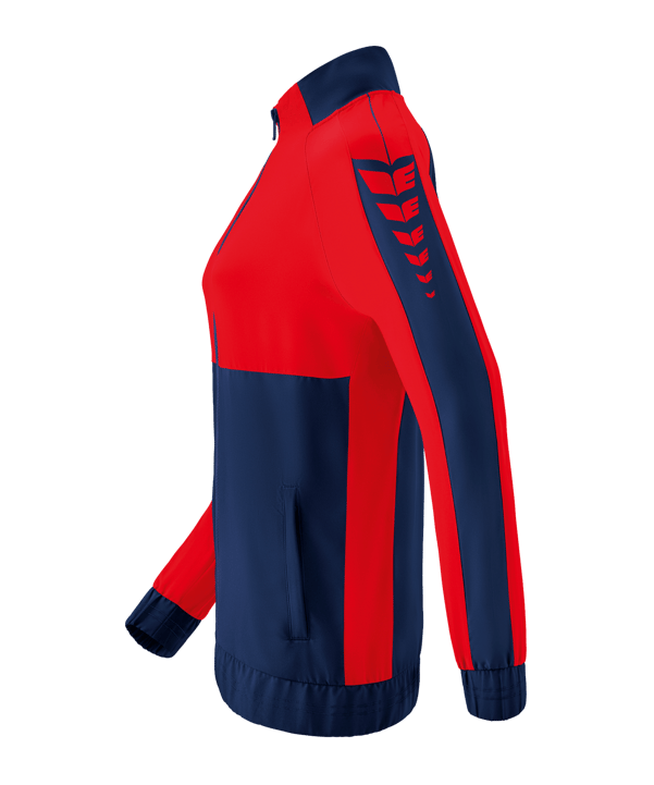 Erima Six Wings Präsentationsjacke Damen Blau - blau