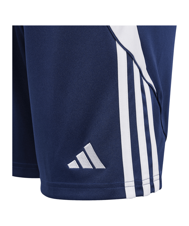adidas Tiro 24 Training Short Kids Blau Weiss - blau
