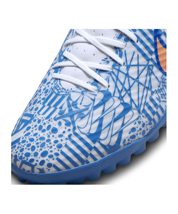 Nike Air Zoom Mercurial Vapor XV Academy CR7 TF Weiss Kupfer F182 - weiss
