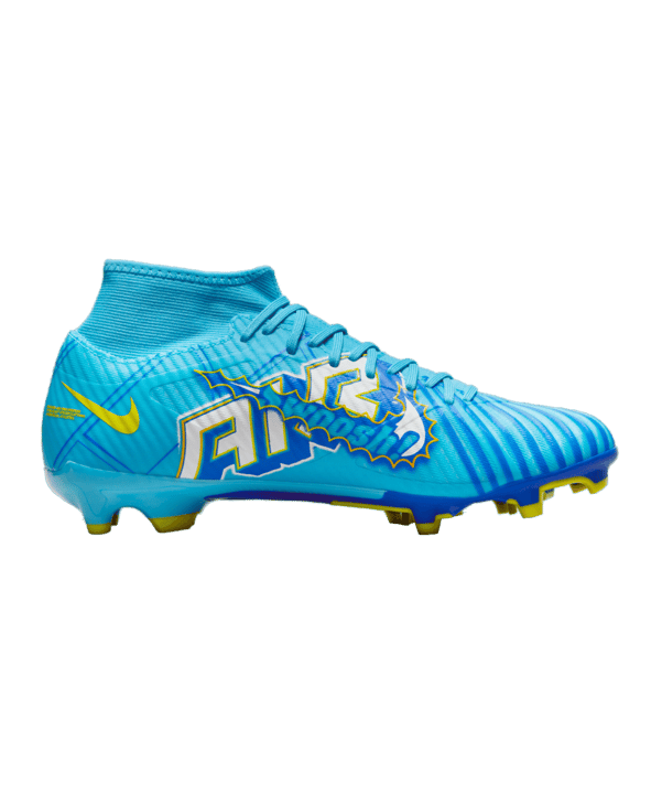Nike Air Zoom Mecurial Superfly IX Academy FG/MG Mbappe Signature Blau F400 - blau