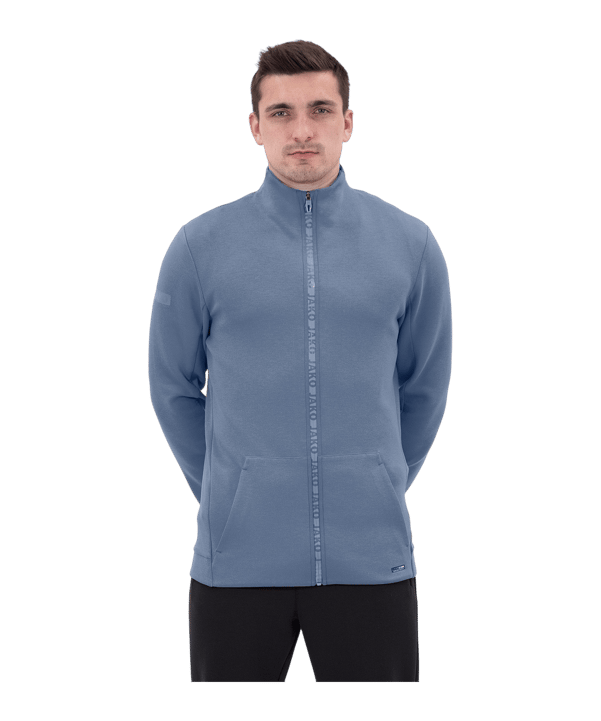 JAKO Pro Casual Jacke Blau F445 - blau
