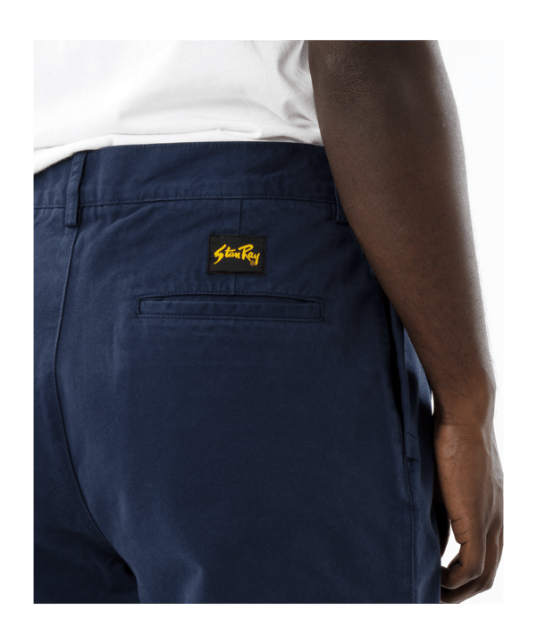 Stan Ray Twill Double Pleat Chino Blau - blau