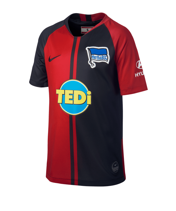 Nike Hertha BSC Berlin Trikot Away Kids 19/20 F658 - schwarz