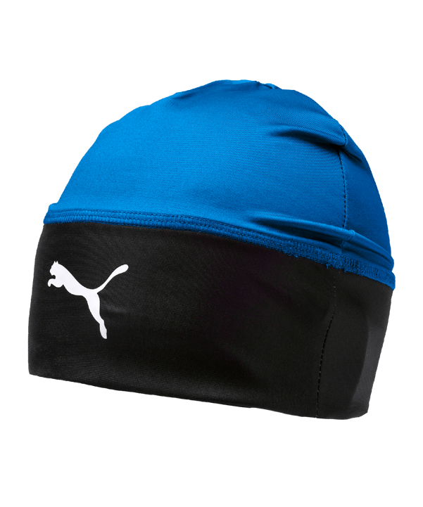 PUMA LIGA Beanie Mütze Blau Schwarz F02 - blau