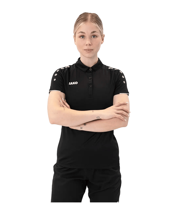 JAKO Classico Polo Donna Nero C08 - nero