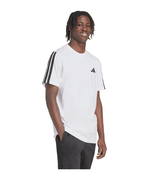 adidas 3 Stripes T-Shirt Weiß - weiss