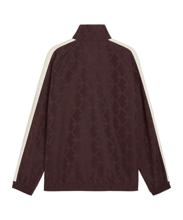 PUMA T7 Jacquarded Woven Relaxed Track Jacke Braun F31 - braun