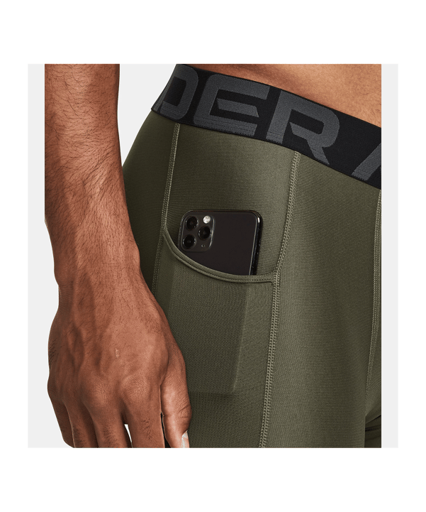 Under Armour Baselayer HG Leggings Grün F390 - gruen