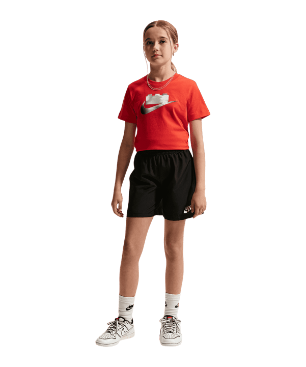 Nike x Lego T-Shirt Kids Rot F612 - rot