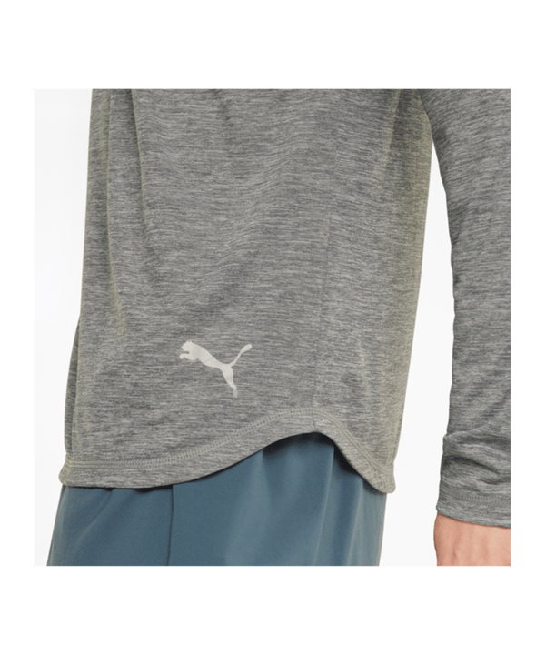 PUMA Sweatshirt Running Grau F03 - grau