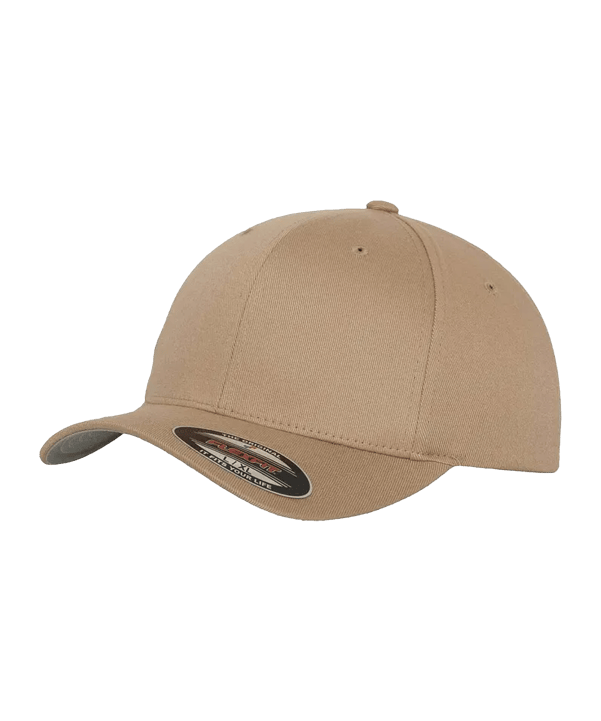 Flexfit Wooly Combed Baseball Mütze Grün - gruen