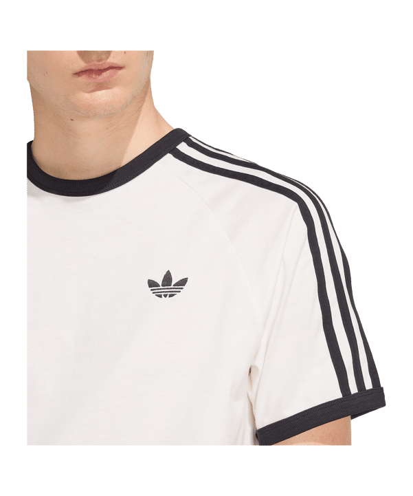 adidas Originals 3 Stripes T-Shirt Weiß - weiss