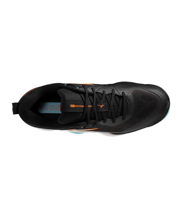 Mizuno Wave Momentum Elite Schwarz F12 - schwarz