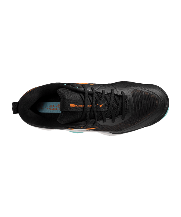 Mizuno Wave Momentum Elite Schwarz F12 - schwarz