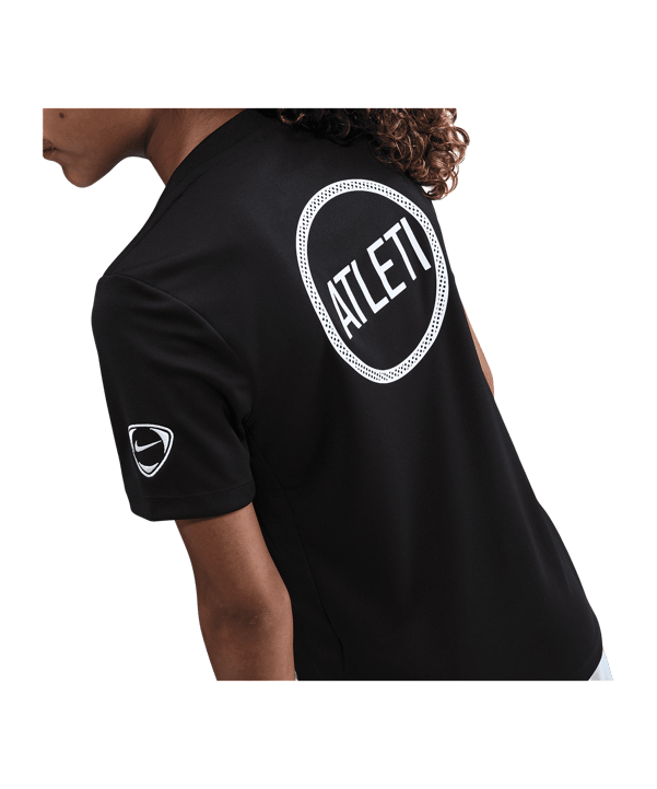 Nike Atletico Madrid Trainingsshirt Kids Schwarz F010 - schwarz