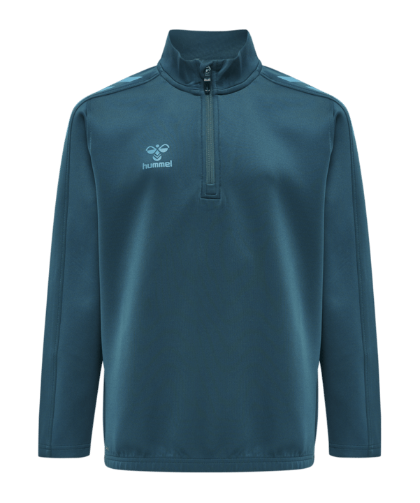 Hummel hmlCORE XK HalfZip Sweatshirt Kids F7058 - blau