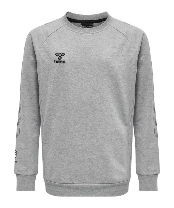 Hummel Move Grid Cotton Sweatshirt Kids Grau F2006 - grau