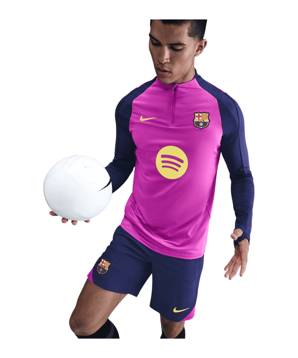 Nike FC Barcelona Drill Top Sweatshirt Lila F552