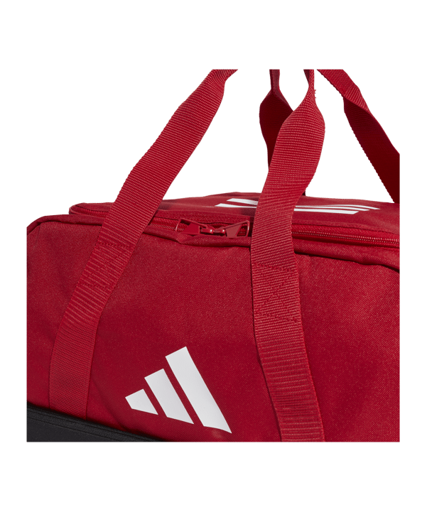 adidas Tiro League Duffel Bag Gr. S Rot Weiss - rot