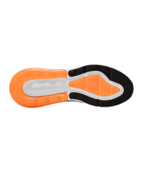 Nike Air Max 270 ESS Weiss Orange Silber F100 - weiss