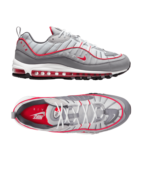 Nike Air Max 98 Sneaker Grau F001 - schwarz