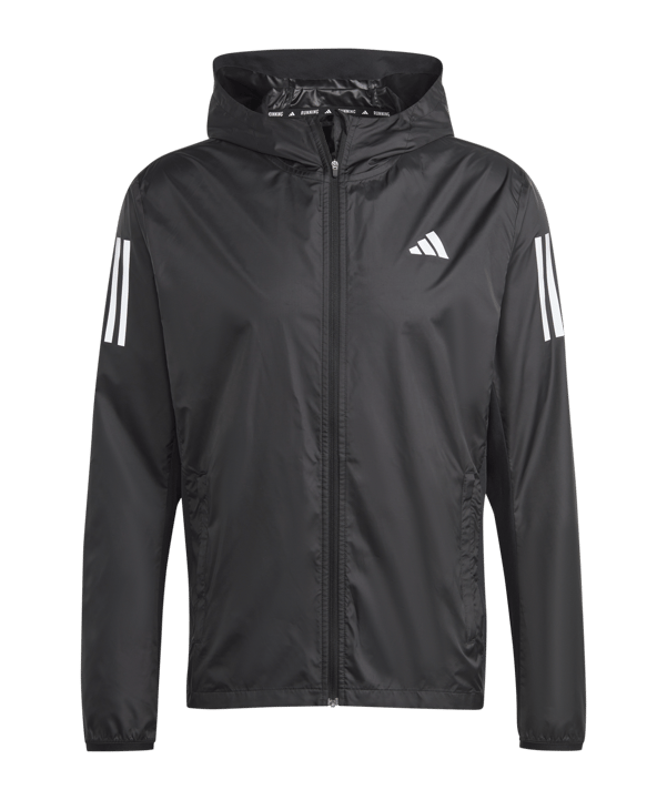 adidas Own The Run Jacke Schwarz - schwarz