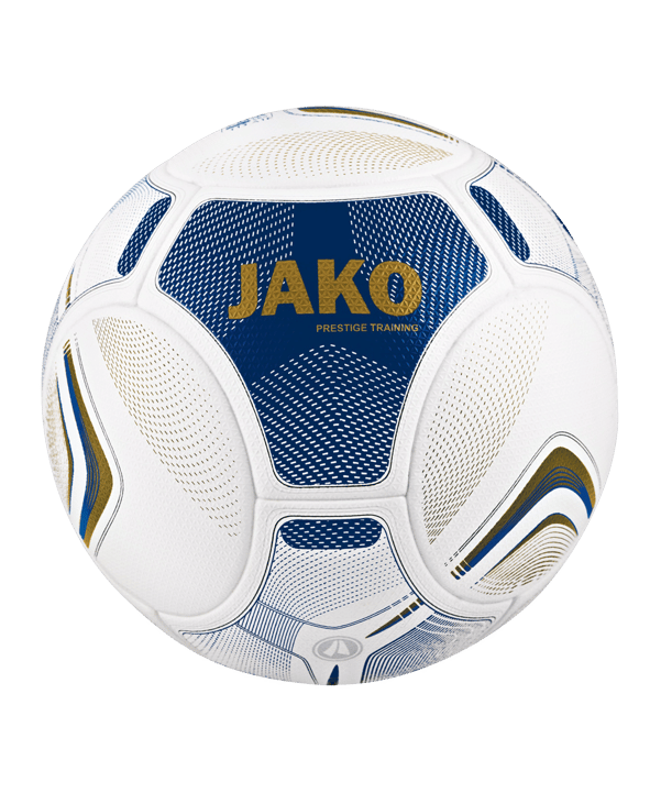 JAKO Prestige Trainingsball Weiss Blau F707 - weiss