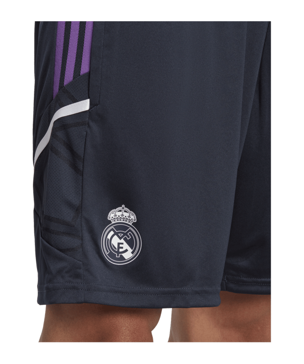 adidas Real Madrid Short Blau - lila