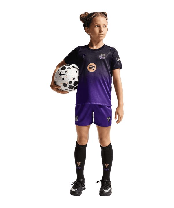 Nike FC Barcelone Ensemble de maillots Away 2026/2027 Enfants Violet C505 - violet