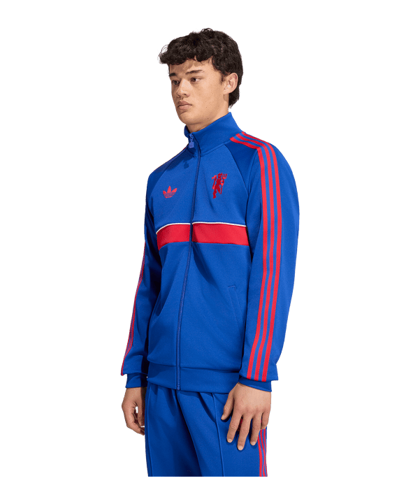 adidas Originals Manchester United Jas Blauw - blauw