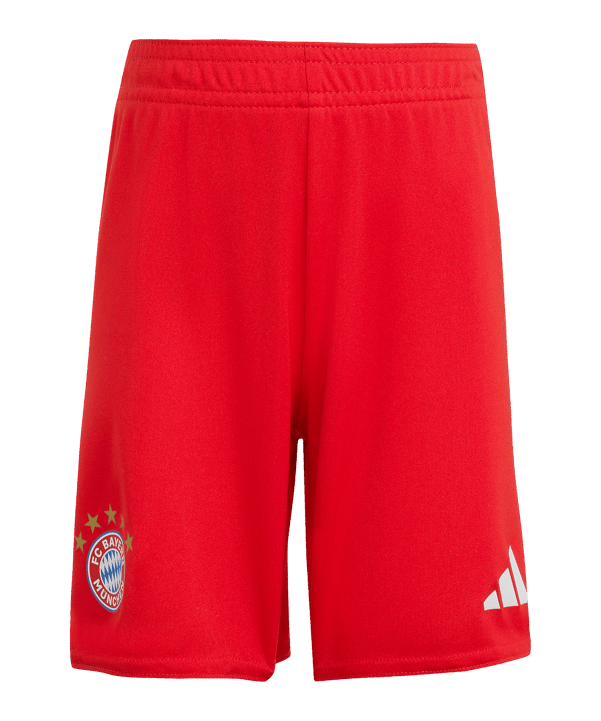 adidas FC Bayern München Mini Trikot Set Home 2025/2026 Kids Rot - rot