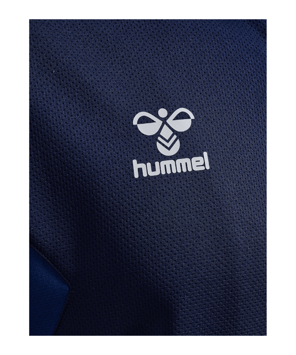 Hummel Authentic Pl Kapuzenjacke Blau F7026 - blau