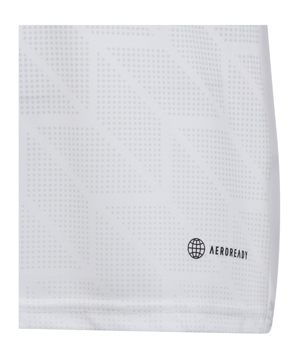 adidas Team Icon 23 Trikot Kids Weiss - weiss